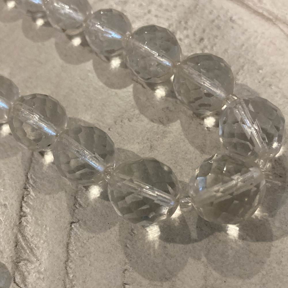 Art deco crystal necklace - Picture 7 of 7